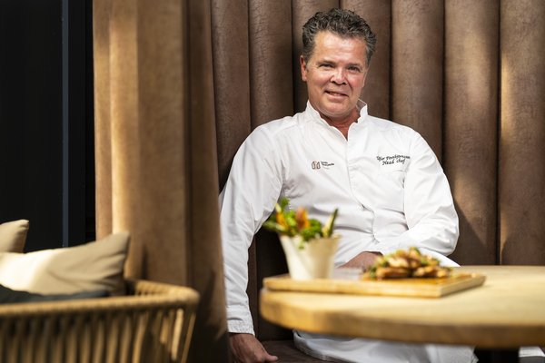 Úlfar Finnbjörnsson og grillmatur
