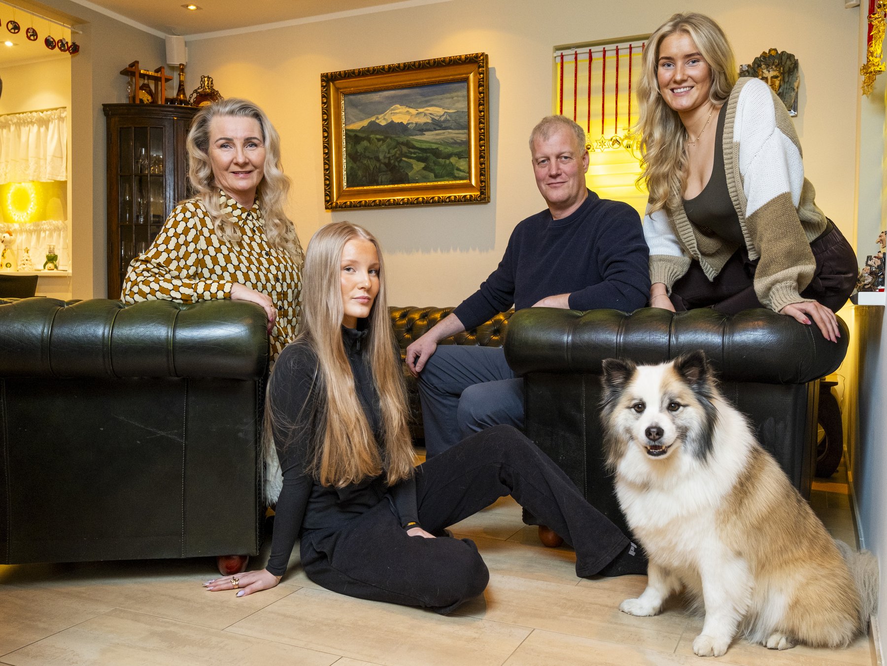 Sveindís Anna Jóhannsdóttir og fjölskylda 01